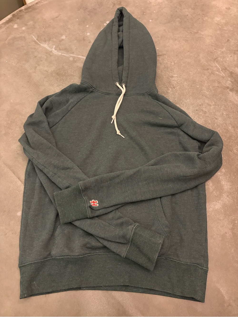 Homage go-to women’s Dark Green Hooded Sweatshirt